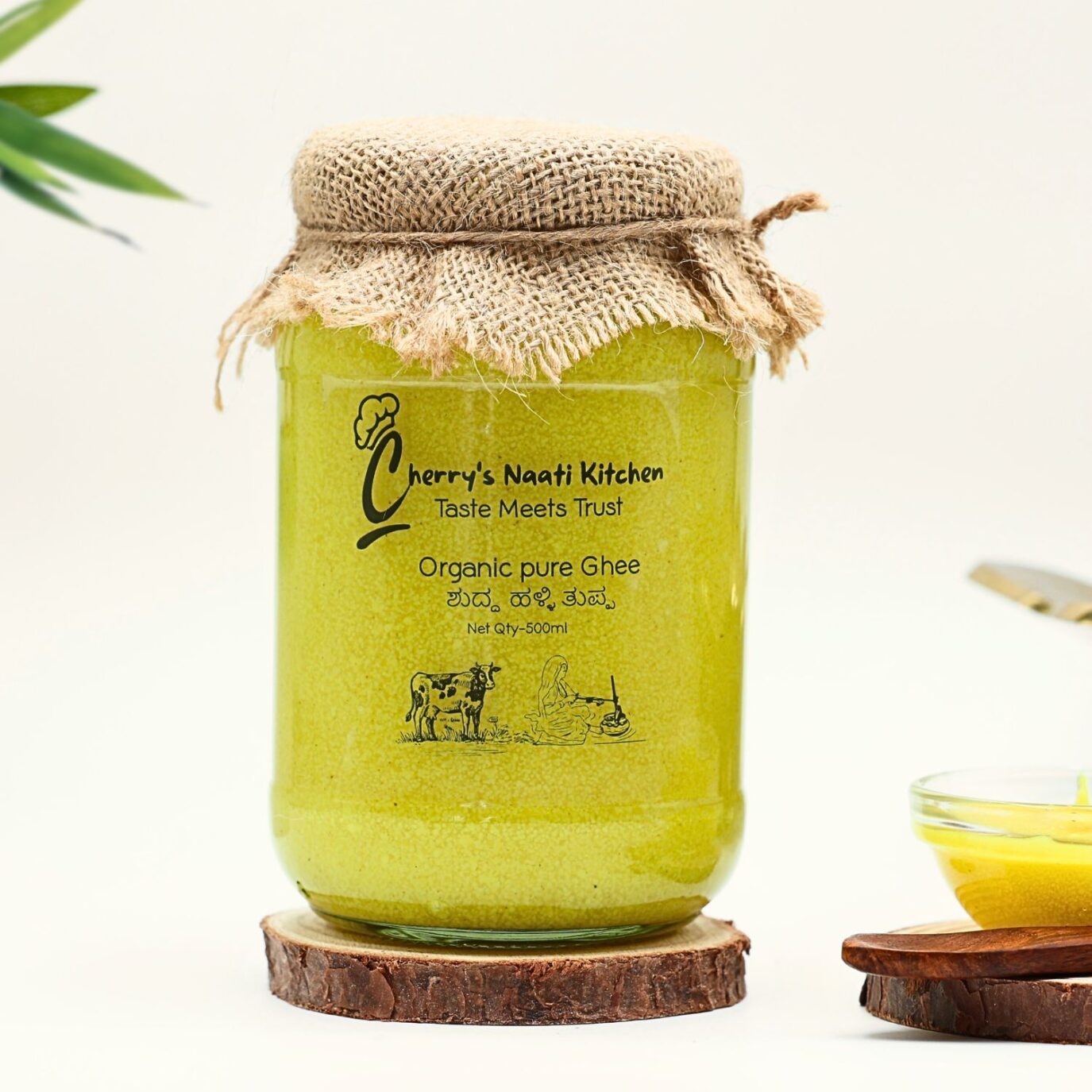 Pure Organic Ghee 500ml (ಶುದ್ಧ ಹಳ್ಳಿ ತುಪ್ಪ)