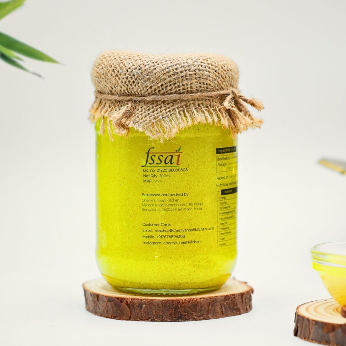 Pure Organic Ghee 500ml (ಶುದ್ಧ ಹಳ್ಳಿ ತುಪ್ಪ) - Image 3