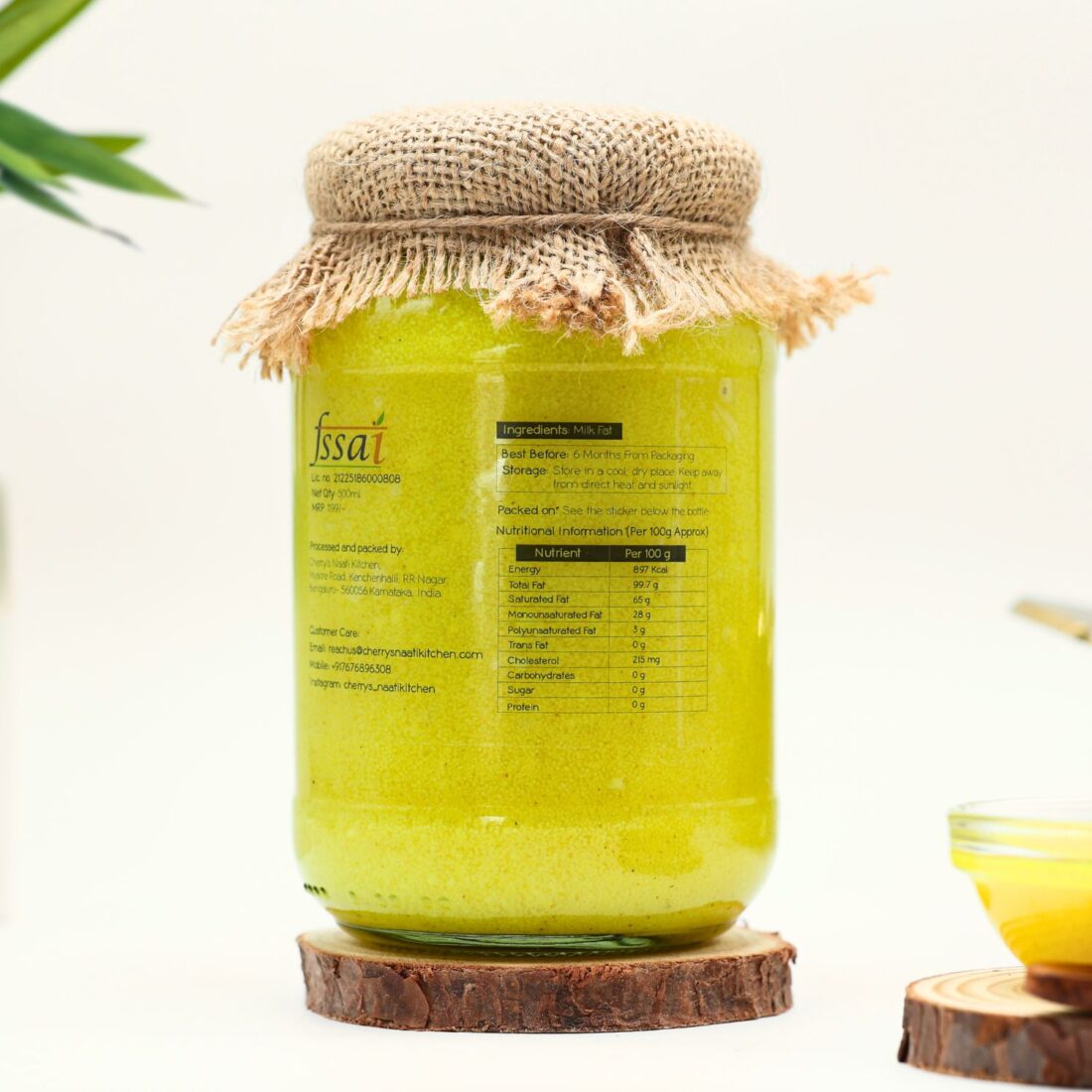 Pure Organic Ghee 500ml (ಶುದ್ಧ ಹಳ್ಳಿ ತುಪ್ಪ) - Image 5